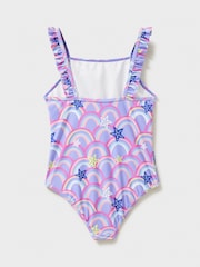 Crew Clothing Red Frill Swimsuit - Image 2 of 4