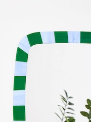 Oliver Bonas Green Alyssa Glass Wall Mirror - Image 3 of 4