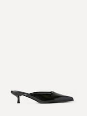 Linzi Black Marissa Mule Court Heels - Image 2 of 6