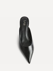 Linzi Black Marissa Mule Court Heels - Image 4 of 6