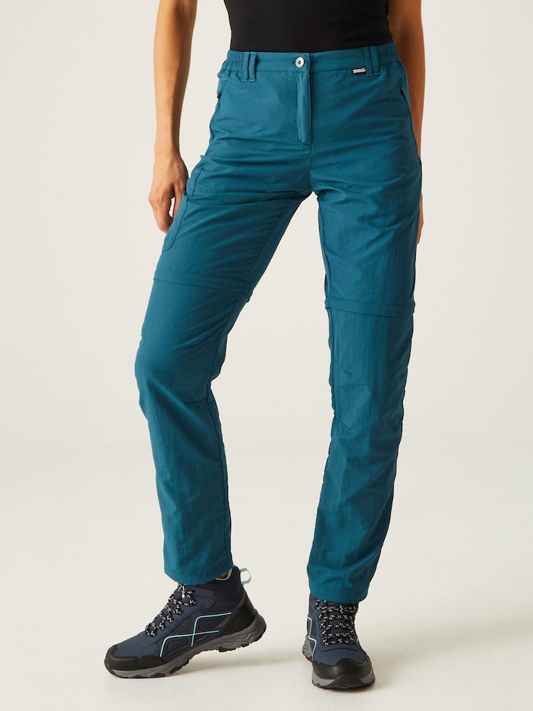 Regatta Blue Chaska Zip Off II Trousers - Image 1 of 9