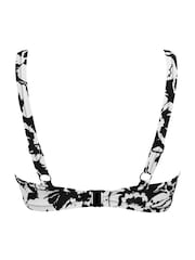 Zwart - Pour Moi Cali Hidden Underwired Bikini Top - Image 4 of 4