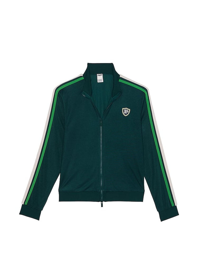 Victoria's Secret PINK Deep Forest Green Tracksuit Full Zip Jacket - Image 3 of 3 Victoria's Secret PINK Deep Forest Green Tracksuit Full Zip Jacket - Image 3 of 3