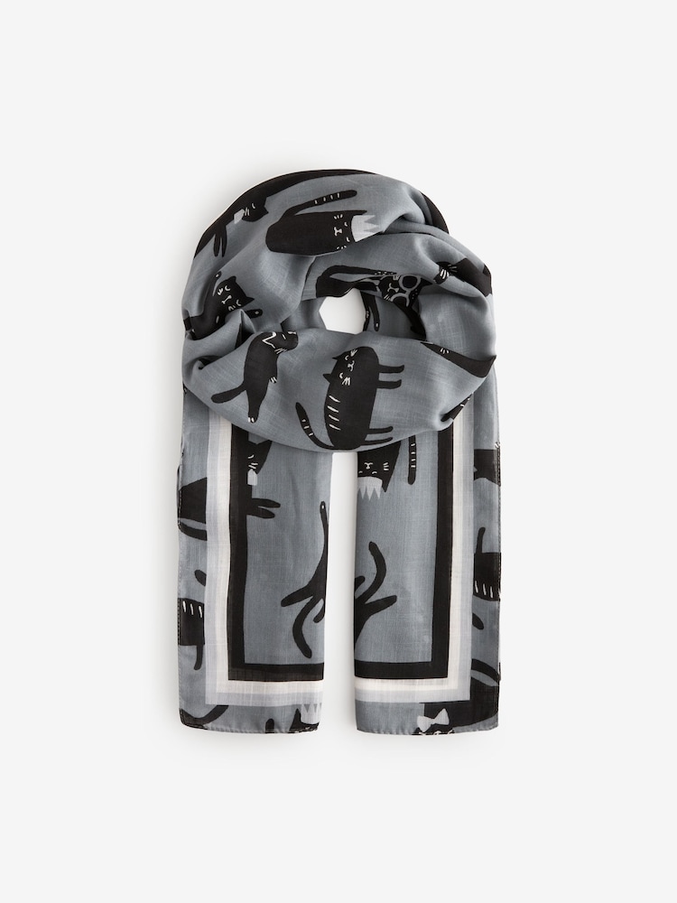 Blue Cats Lightweight Scarf - Image 1 of 3