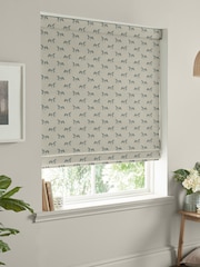 Sophie Allport Grey Horse Made to Measure 100% Cotton Roman Blinds - Image 5 of 6