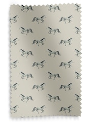 Sophie Allport Grey Horse Made to Measure 100% Cotton Roman Blinds - Image 6 of 6