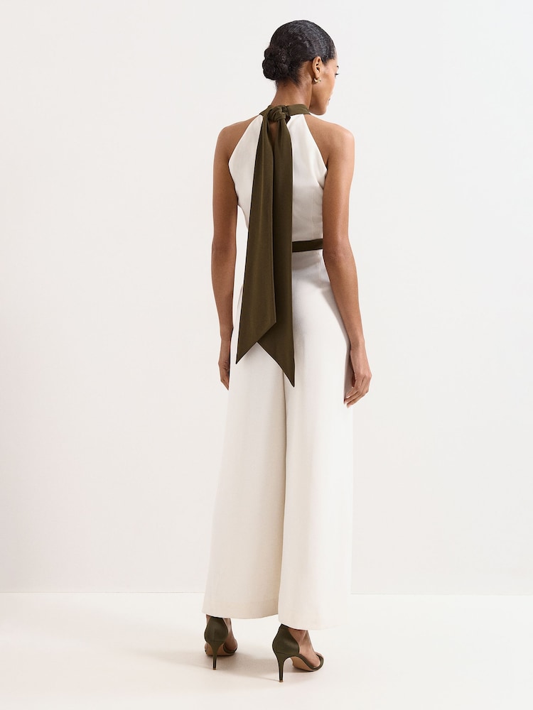 Phase Eight Cream Monica Jumpsuit - Image 2 of 6 Phase Eight Cream Monica Jumpsuit - Image 2 of 6
