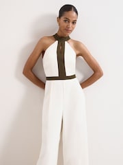 Phase Eight Cream Monica Jumpsuit - Image 3 of 6