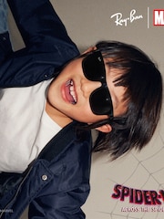 Ray-Ban Junior Justin Rj9069S Square Spider-Man Black Sunglasses - Image 1 of 7