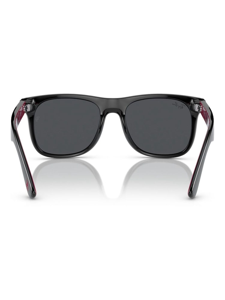 Ray-Ban Junior Justin Rj9069S Square Spider-Man Black Sunglasses - Image 5 of 7