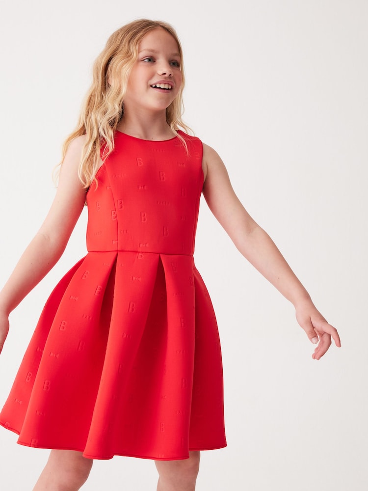 Baker by Ted Baker Red Seam Scuba Dress - Image 1 of 8