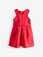 Baker by Ted Baker Red Seam Scuba Dress - Image 6 of 8