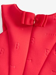 Baker by Ted Baker Red Seam Scuba Dress - Image 8 of 8
