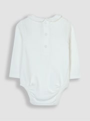 JoJo Maman Bébé Lilac Purple Fairy Cord Embroidered Baby Dress & Body Set - Image 7 of 9