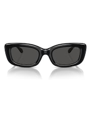 COACH Hc8390U Rectangle Black Sunglasses - Image 1 of 5