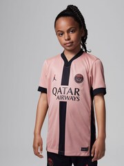 Nike Pink Jr. PSG 24/25 Third Stadium Football Shirt - Image 1 of 8