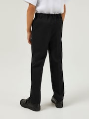 Trutex Boys Regular Leg Black 2 Pack School Trousers - Image 2 of 5