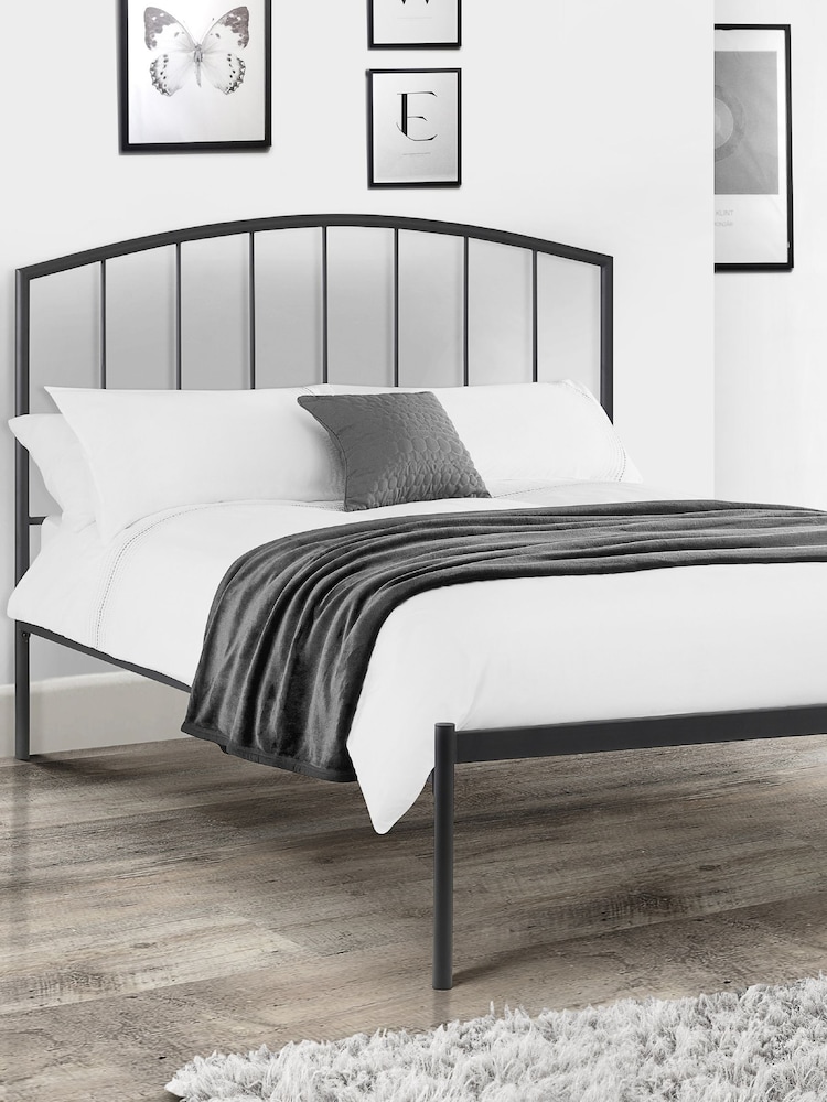 Julian Bowen Anthracite Onyx Metal Bed - Image 1 of 4