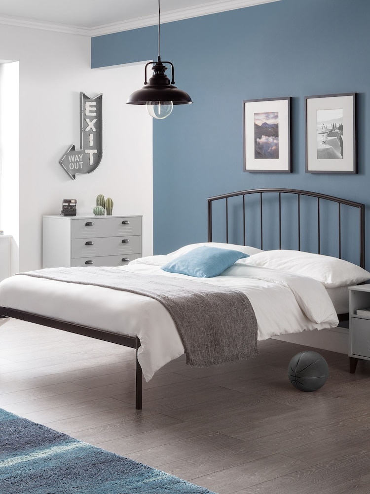 Julian Bowen Anthracite Onyx Metal Bed - Image 2 of 4