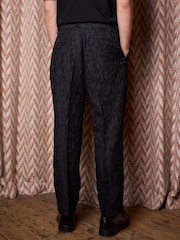 Черный - Edit Textured Suit Trousers - Изображение 2 из 8
