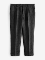 Черный - Edit Textured Suit Trousers - Изображение 5 из 8