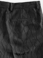 Черный - Edit Textured Suit Trousers - Изображение 7 из 8