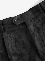 Черный - Edit Textured Suit Trousers - Изображение 8 из 8