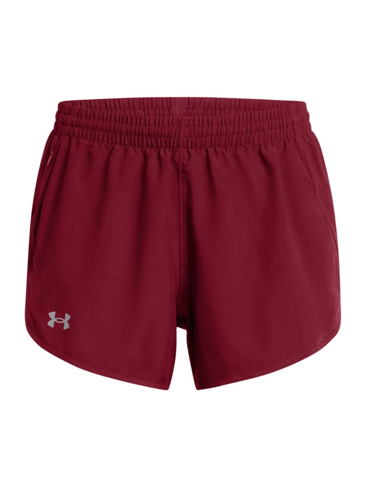 Under Armour Red Fly By 3 Shorts - Image 5 of 6