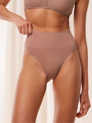 חום - Triumph Soft Sculpt Bandeau Briefs - Image 1 of 5