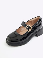 River Island – Mary-Jane-Schuhe aus Lackleder mit Absatz für Mädchen - Bild 3 von 4