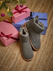 FatFace Suede Slipper Boots - Imagem 3 de 3