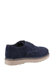 Hush Puppies Navy Maxwell Suede Shoes - Bild 4 von 5
