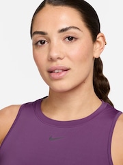 Nike Purple One Classic Dri-FIT Tank Top - Image 3 of 3