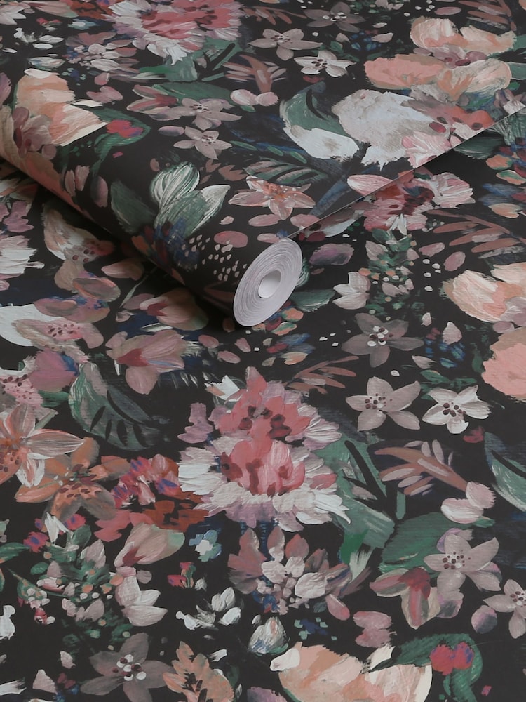 Pink Rustic Romantic A4 Wallpaper Sample - Image 2 of 4