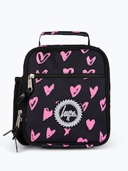 Hype Black Scribble Hearts Backpack, Lunchbag & Bottle Bundle Set - Image 6 of 10