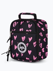 Hype Black Scribble Hearts Backpack, Lunchbag & Bottle Bundle Set - Image 7 of 10