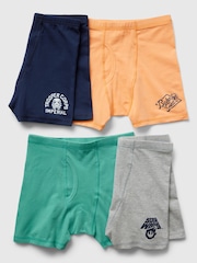 Gap Blue Star Wars Boxer Briefs 4 Pack (4-13yrs) - Image 1 of 1
