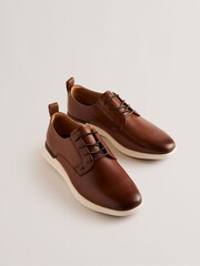 Ted Baker Orange Dorsset Hybrid Derby Shoes - Image 5 of 12
