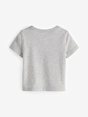 Gap Grey Graphic Short Sleeve T-Shirt (Newborn-5yrs) - Image 2 of 3