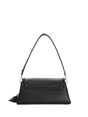Dune London Dark Black Chelsea Pillow Leather Shoulder Bag - Image 4 of 6