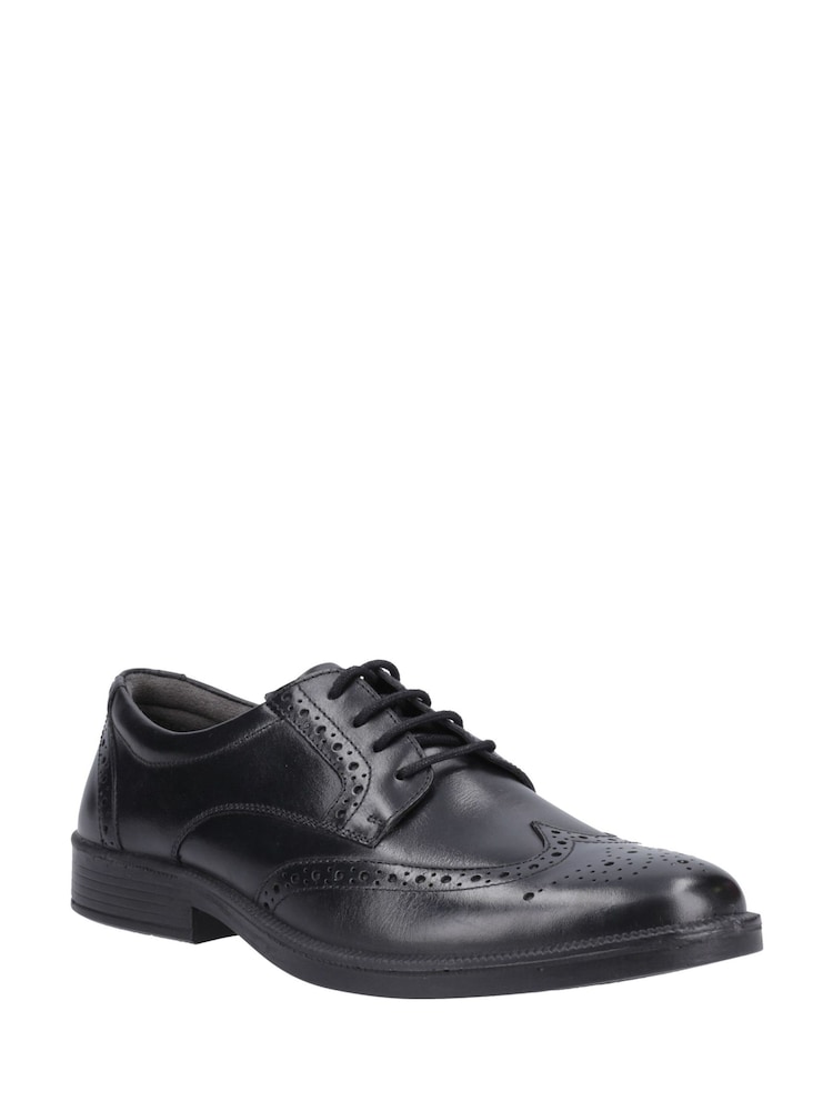 Hush Puppies Nolan Black Shoes - Image 2 of 4