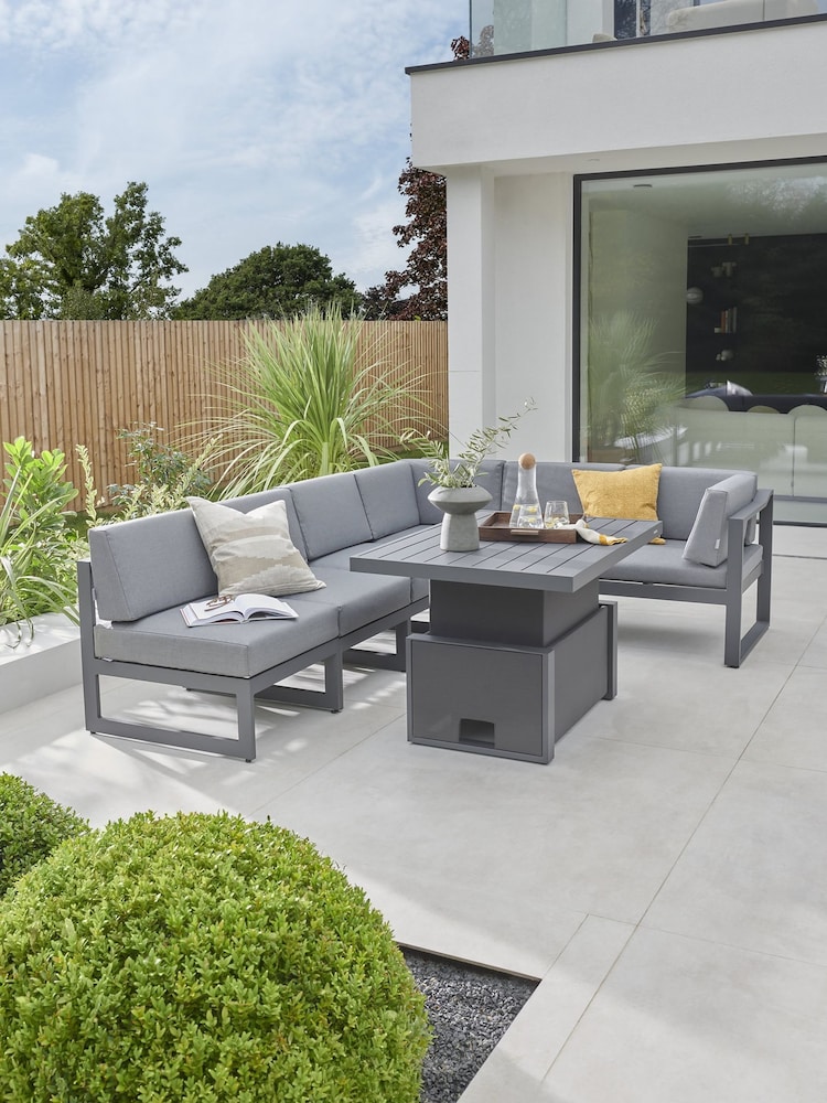 Kettler Slate Grey Versa Garden Sofa Lounge Set - Image 1 of 8