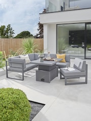 Kettler Slate Grey Versa Garden Sofa Lounge Set - Image 3 of 8