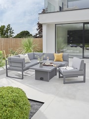 Kettler Slate Grey Versa Garden Sofa Lounge Set - Image 6 of 8