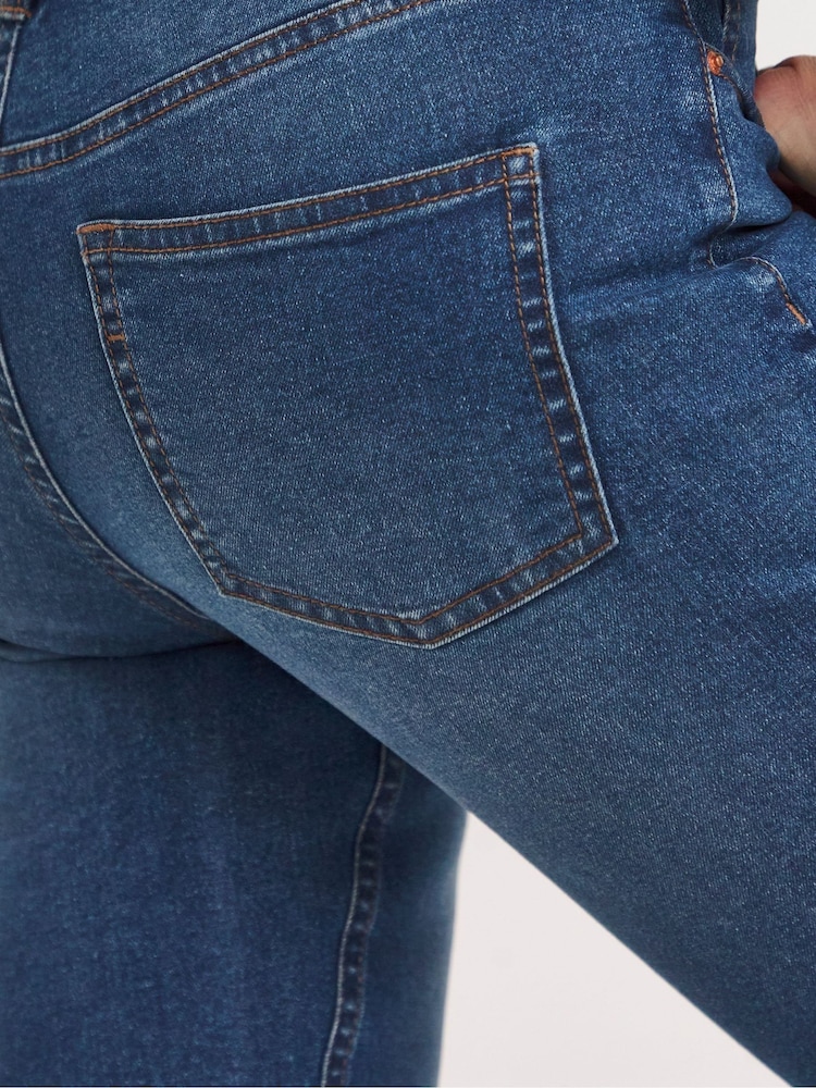 JD Williams Blue 24/7 Crop Jeans - Image 4 of 4
