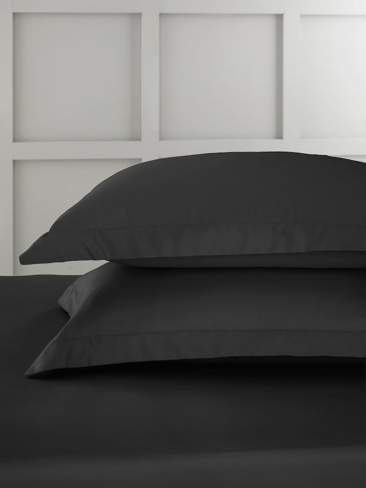 Bianca Set of 2 400 Thread Count 100% Cotton Sateen Oxford Pillowcases - Imagen 1 de 3 Bianca Set of 2 400 Thread Count 100% Cotton Sateen Oxford Pillowcases - Imagen 1 de 3