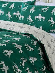 Постельный комплект из 100% хлопка Novogratz Zebras in Love - Изображение 4 из 6
