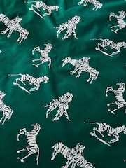 Постельный комплект из 100% хлопка Novogratz Zebras in Love - Изображение 5 из 6