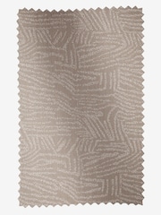 Cortinas con ojales y forro con diseño texturizado de laberinto en jacquard - Imagen 5 de 5