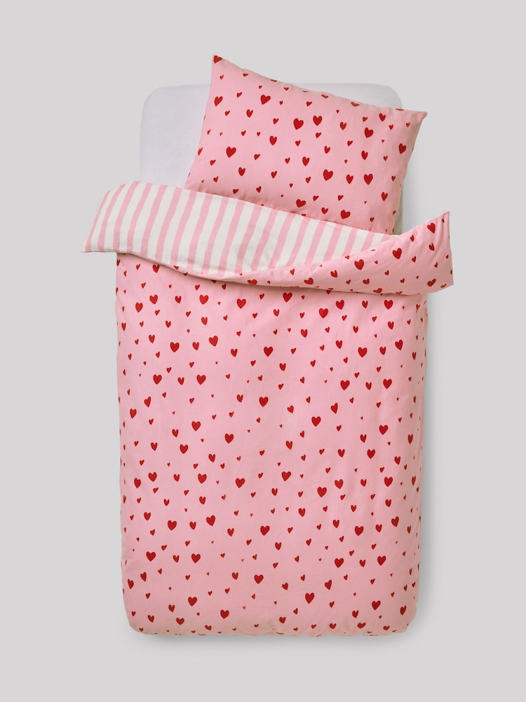 Supersoft 100% Brushed Cotton Duvet Cover and Pillowcase Set - Image 5 of 6